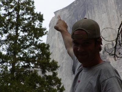 Half-Dome 17 - Jeff and the Diving Board - 'That's Where We're Going!'